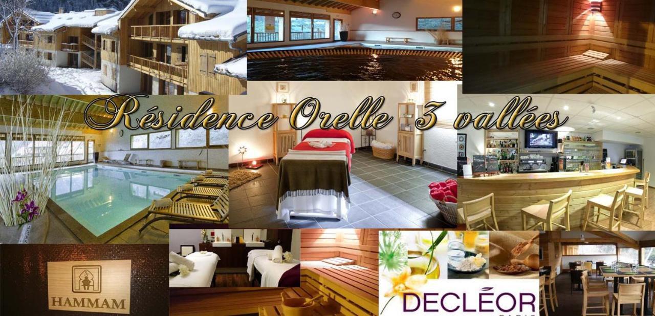 Appartement 2-4 Pers Orelle Spa Inclus Ngoại thất bức ảnh
